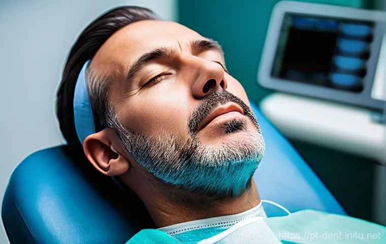 임플란트 수술 시 마취 방법 - **Prompt 1: Calmness with Local Anesthesia**
    "A confident female patient in her 30s, dressed in ...