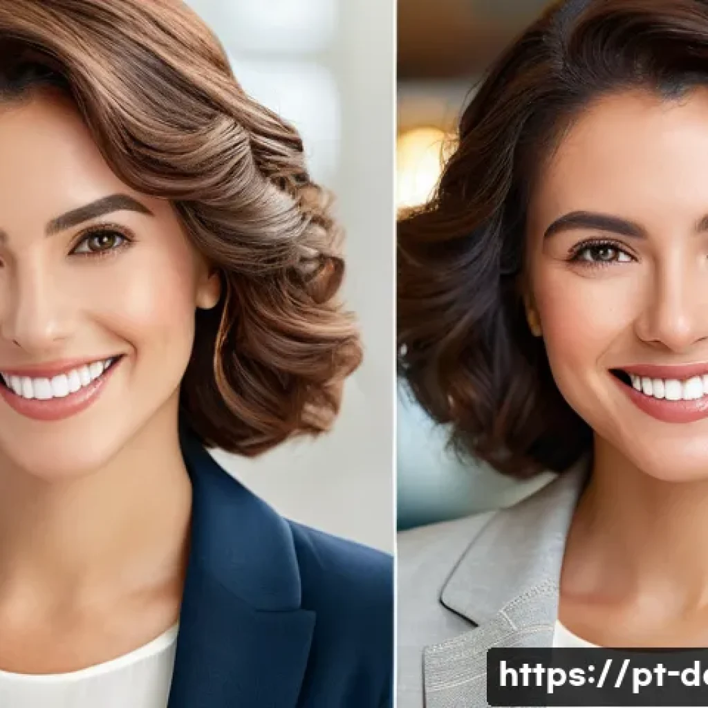 성인 교정 효과와 후기 - **Prompt 1: Confident Adult Smile Transformation**
A highly detailed, realistic image of a radia...