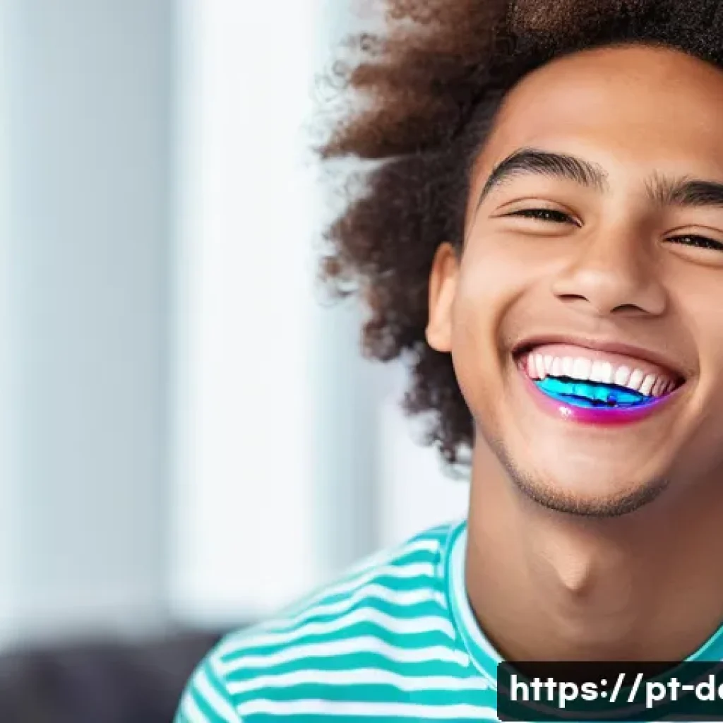 치아교정 기간과 주의사항 - **Prompt 1: The Modern Orthodontic Journey**
A vibrant and diverse group of young adults and tee...